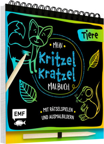 Mein Kritzel-Kratzel-Malbuch - Tiere Mein Kritzel-Kratzel-Malbuch - Tiere