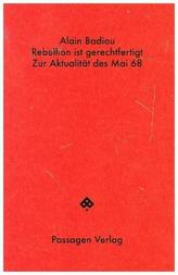 Rebellion ist gerechtfertigt