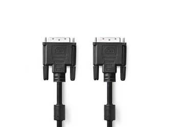 Kabel 1x DVI konektor - 1x DVI konektor 2m NEDIS