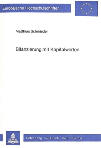 Bilanzierung mit Kapitalwerten