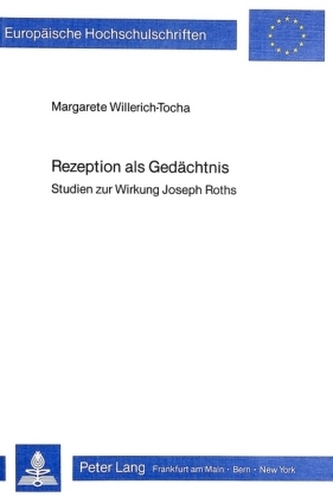 Rezeption als Gedächtnis