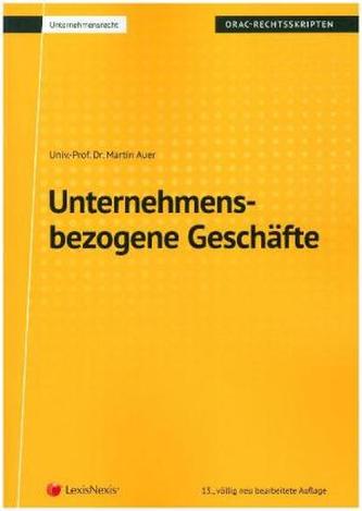 Unternehmensbezogene Geschäfte (Skriptum)