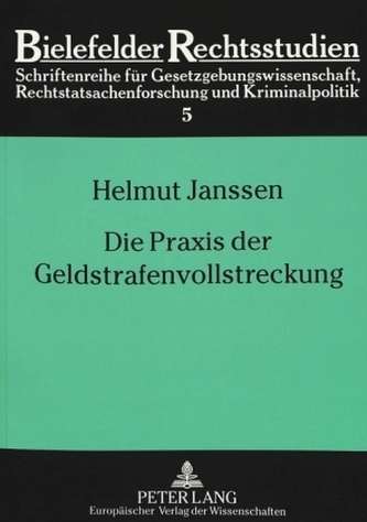 Die Praxis der Geldstrafenvollstreckung