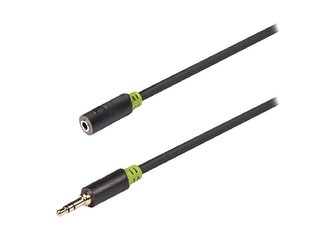 Kabel KÖNIG JACK 3.5 konektor/JACK 3.5 zdířka 5m