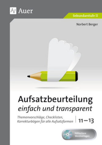 Aufsatzbeurteilung einfach und transparent 11-13, m. CD-ROM
