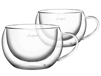 Sklenice LAMART LT9012 VASO cappuccino 2ks 270ml