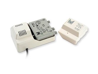 Anténní zesilovač ALCAD AI-221 linkový, malý domovní zesilovač