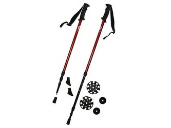 Hole trekingové ACRA 05-LTH130 1 pár červené