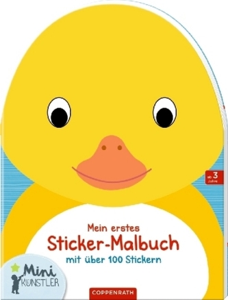 Mein erstes Sticker-Malbuch: Ente