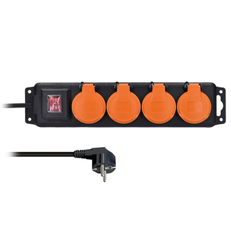 Prodlužovací přívod 4 zásuvky 10m SOLIGHT PP334