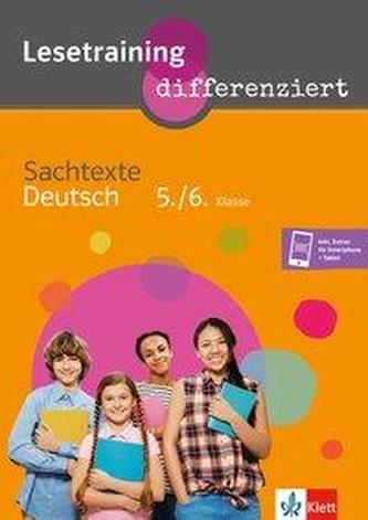 Lesetraining DIFFERENZIERT - Sachtexte 5/6. Buch + online