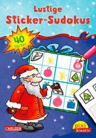Pixi kreativ Nr. 93: VE 5 Lustige Sticker-Sudokus