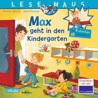 Sonderausgabe Max geht in den Kindergarten
