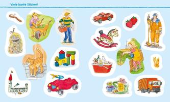 WAS IST WAS Kindergarten Malen Rätseln Stickern Bei der Müllabfuhr