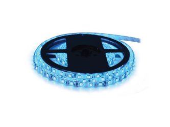 LED pásek 12V 3528  60LED/m IP20 max. 4.8W/m modrá, magnetický (cívka 5m)