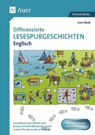 Differenzierte Lesespurgeschichten Englisch