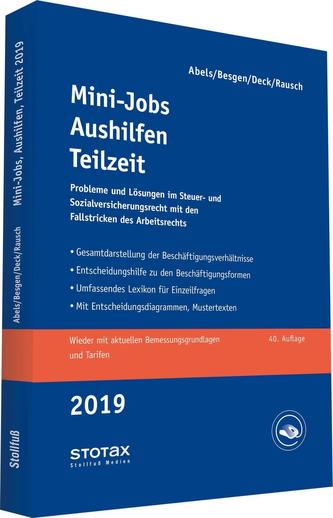 Mini-Jobs, Aushilfen, Teilzeit 2019