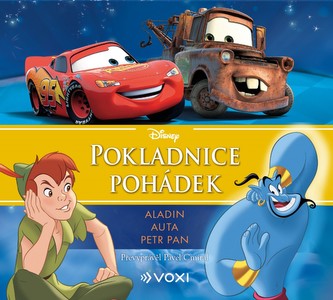 Disney - Aladin, Auta, Petr Pan (audiokniha pro děti) - kolektiv