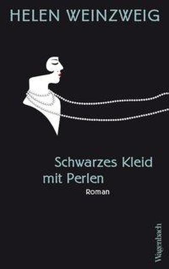 Schwarzes Kleid mit Perlen