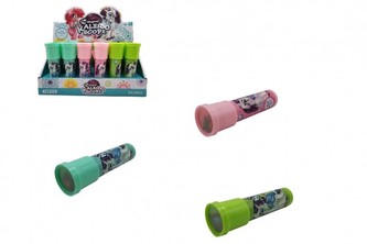 Kaleidoskop - Krasohled Jednorožec plast 13cm 3 barvy 18ks v boxu