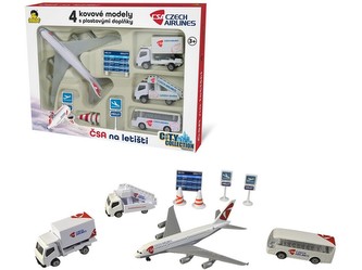 Sada ČSA na letišti