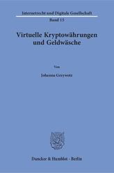Virtuelle Kryptowährungen und Geldwäsche