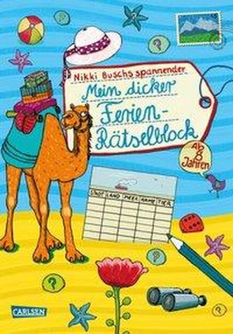 Mein dicker Ferien-Rätselblock