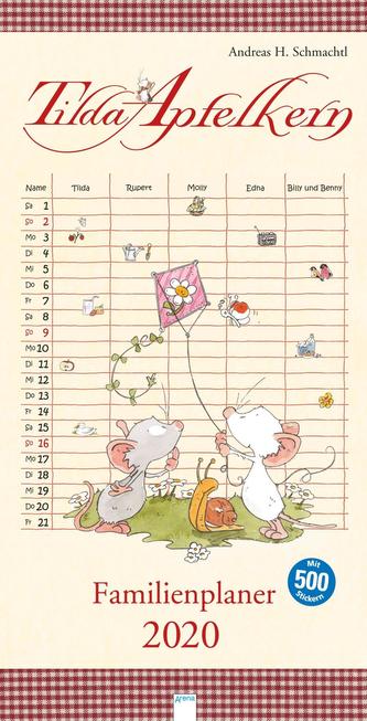 Tilda Apfelkern. Familienplaner 2020