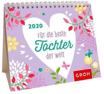 Für die beste Tochter der Welt 2020: Mini-Monatskalender