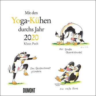 Yoga-Kühe 2020 - Wandkalender - Quadratformat