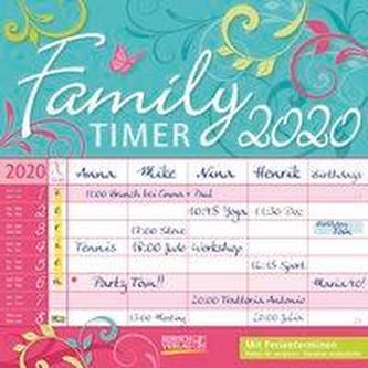 Family Timer - Floral 2020
