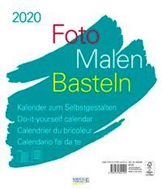 Foto-Malen-Basteln Bastelkalender weiß groß 2020