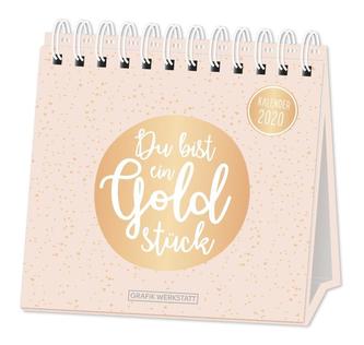 Tischkalender 2020 Du bist ein Goldstück