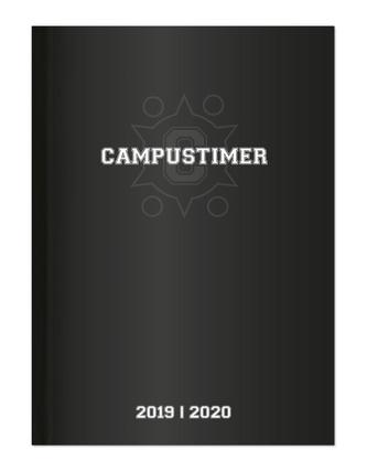 Campustimer Black A5 2019/2020