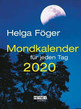 Mondkalender für jeden Tag 2020 Taschenkalender