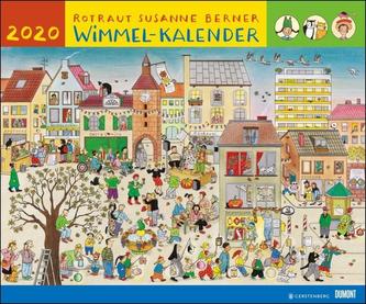 Wimmel-Kalender 2020 - DuMont Kinderkalender - Wandkalender 58,4 x 48,5 cm - Spiralbindung