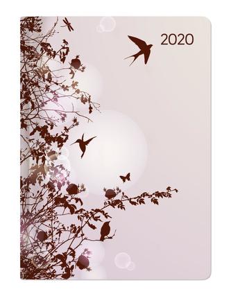 Mini-Buchkalender Style Hummingbird Tree 2020