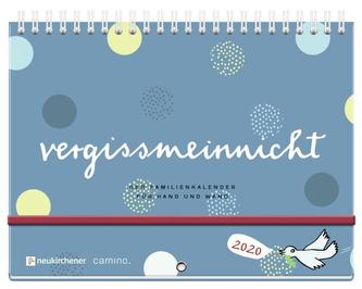 vergissmeinnicht 2020 - Der Familienkalender für Hand und Wand