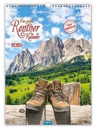 Großbildkalender Der große Rentnerkalender 2020 - Das Original