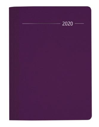 Buchkalender Silk Line Sapphire 2020 - Bürokalender A5