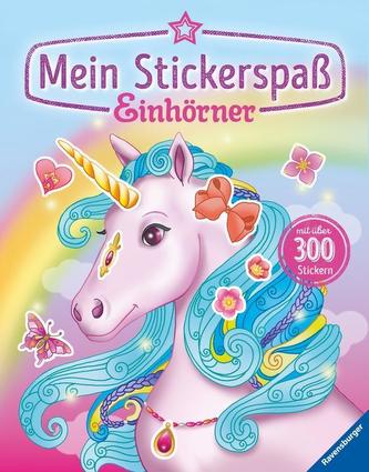 Mein Stickerspaß: Einhörner