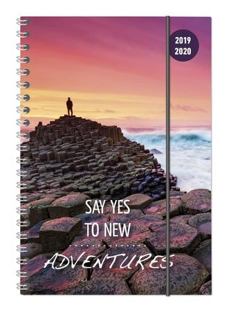 Collegetimer A5 Woche Travel Ringbuch 2019/2020