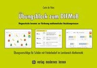 Übungsblock zum DIFMaB (Diagnostisches Inventar zur Förderung mathematischer Basiskompetenzen)