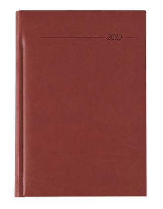 Buchkalender Tucson rot 2020 - Bürokalender A5