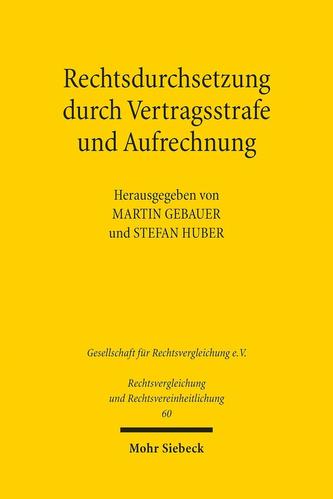 Rechtsdurchsetzung durch Vertragsstrafe und Aufrechnung