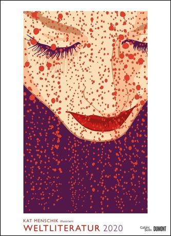 Kat Menschik illustriert Weltliteratur - Literarischer Posterkalender in Bildern 2020