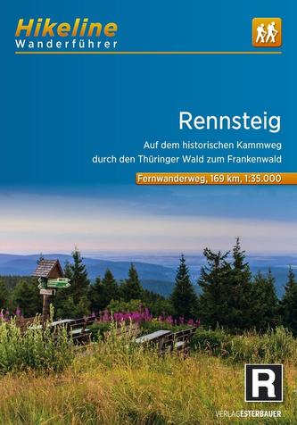 Fernwanderweg Rennsteig 1:35.000