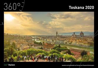 360° Italien - Toskana Kalender 2020