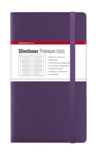 Slimtimer Premium Violet 2020 - Taschenplaner