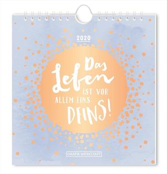 Postkartenkalender 2020 Das Leben